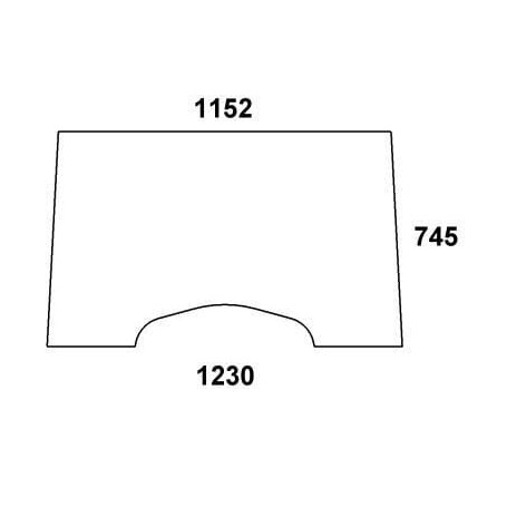 Pare-brise UNIVERSEL RT6005028923N