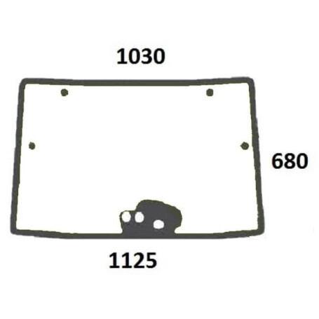 Pare-brise UNIVERSEL 00150354010N