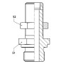 Passe-cloison 20S VOSS GESS20SR34