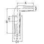 Passe-cloison GEOLINE 8039201