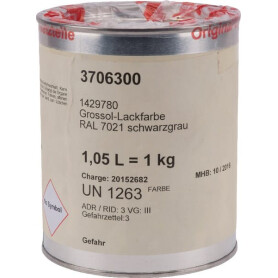 Peinture noire-grise 1L STOLL 1429780