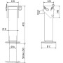Pied béquille UNIVERSEL SP65250SET1