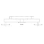 Pique-balles rabattable UNIVERSEL TL150950