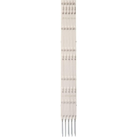 Palo in plastica doppio dente 102cm 5pz. AKO 444901