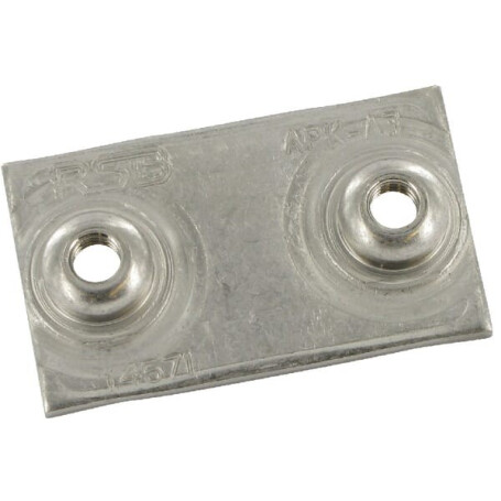 Plaque STAUFF RS9313RVS