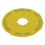 Plaque EATON M22XAK3