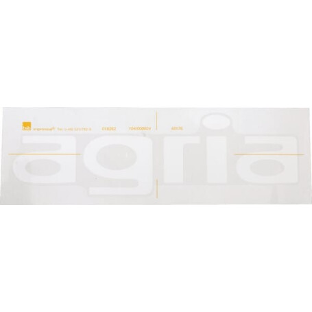Plaque AGRIA AGW48176