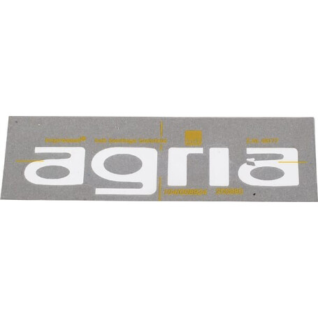 Plaque AGRIA AGW48177