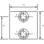 Plaque EUROFLUID MR32GZC