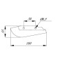 Pointe de soc UNIVERSEL AC495924N