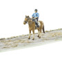 Figurine de policier à cheval BRUDER U62507