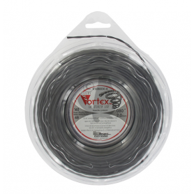 Coque fil nylon hélicoïdal copolymère VORTEX - 2.00mm x 48m - Qualité professionnelle - Fabrication américaine