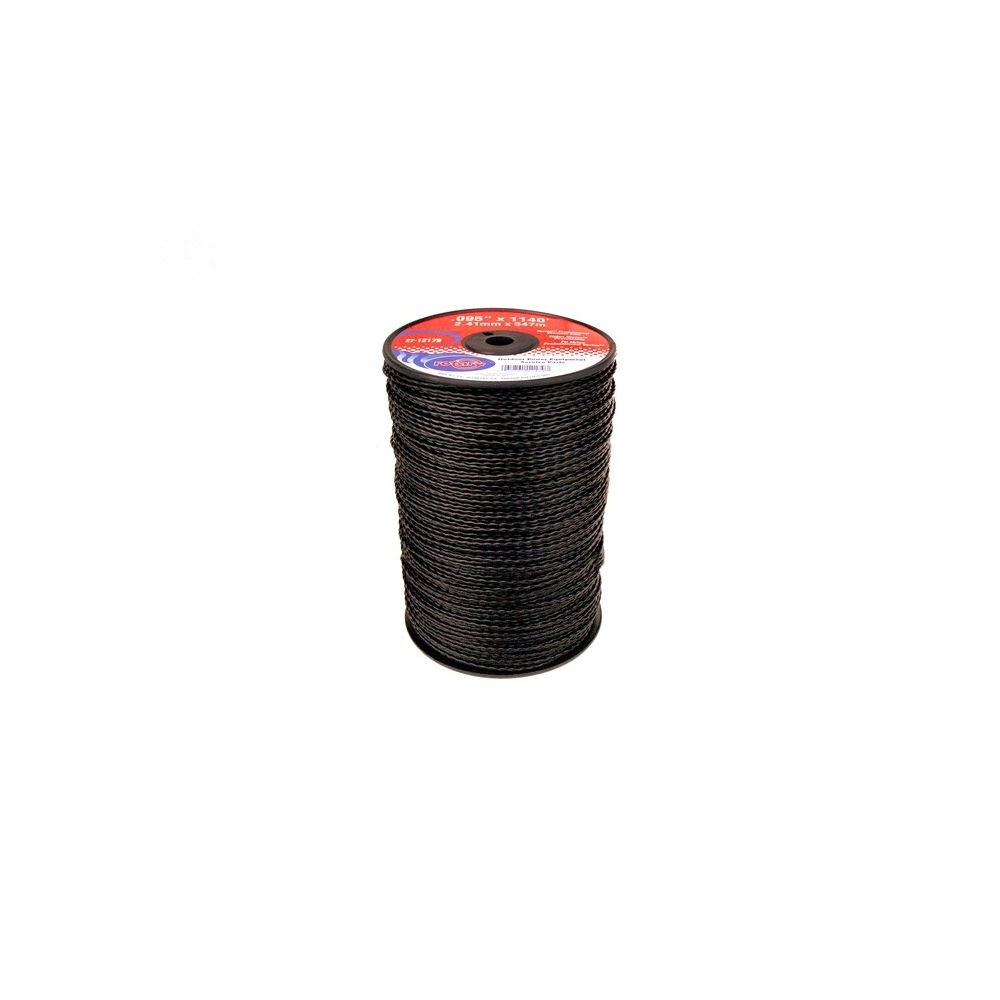 Bobine fil nylon hélicoïdal copolymère VORTEX - 2.40mm x 347m - Qualité  professionnelle - Fabrication américaine - Jardi Pièces