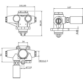 Pompe UNIVERSEL RE10258KR