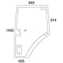 Porte gauche complète UNIVERSEL 931812033040N
