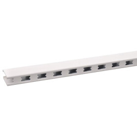 Poteau 2,2m blanc VIKA 57116221J