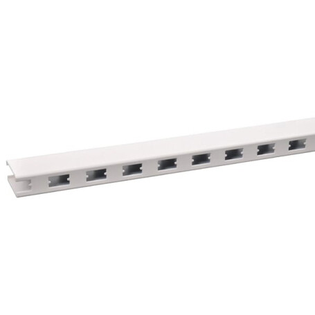 Poteau 2,2m blanc VIKA 57116221J