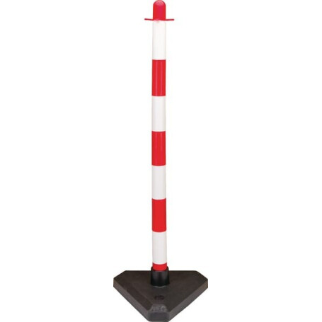 Potelet de blocage rouge-blanc UNIVERSEL PKKRW