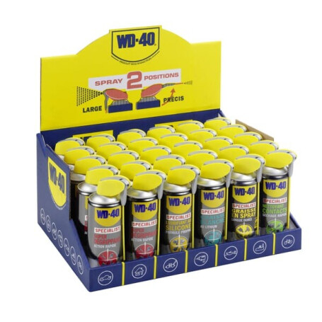 Présentoir aérosols WD40 331054WD40FR