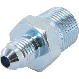 Nipplo M/F 7/16 JIC x 3/8 BSPT VOSS RIBTV0706