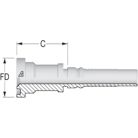 Raccord ALFAGOMMA SFLH2516