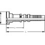 Raccord ALFAGOMMA SFLH3216