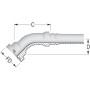Raccord a sertir ALFAGOMMA SFSH322045