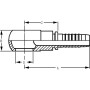 Raccord a sertir ALFAGOMMA PQB2516