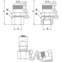 Raccord de mesure SPRADOW MIV916U