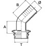 Raccord de tuyau ARAG 1193535