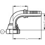 Raccord ALFAGOMMA PA161790L