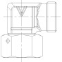Raccord VOSS EWSD10S