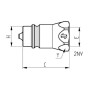 Raccord rapide FASTER 2NV1212SAEM