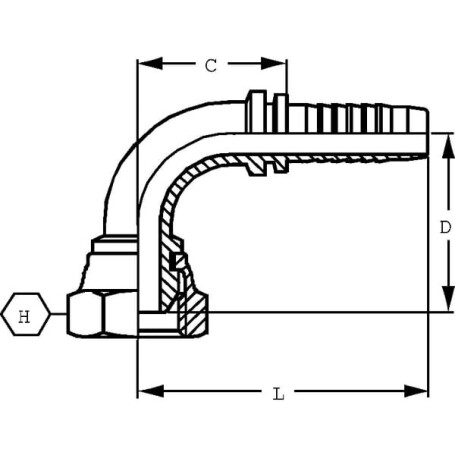 Raccord UNIVERSEL PF8890