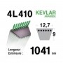 COURROIE 4L410 - 4L41 - HUSQVARNA 519653058 - JOHN DEERE AM35380-M43795-M75746 - MTD 7540201-7540234