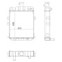 Radiateur UNIVERSEL G162202051010N