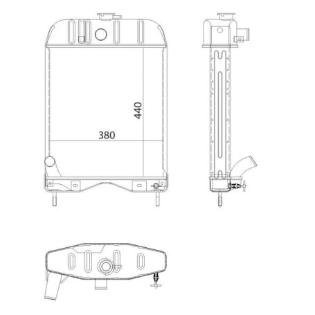 Radiateur UNIVERSEL 894319M92N