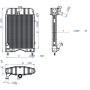 Radiateur UNIVERSEL 1680547M92N