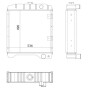 Radiateur UNIVERSEL 104753A1N