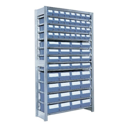 Rayonnage départ 64 bacs 50cm BITO SKR3G