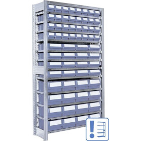 Rayonnage suivant 64 bacs 30cm BITO SKR1A