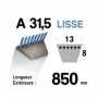 COURROIE A31,5 - A315 - A31-1/2 - 13 mm x 8 mm lunghezza esterna 850 mm