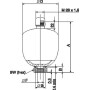 Réservoir PARKER ELM05021000AF