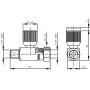 Robinet manomètre FLUIDPRESS EM180