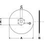 Rondelle LEMKEN 3490010