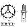 Roue VÄDERSTAD 424339