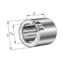 Roulement INA/FFAG HF1616