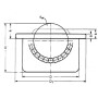 Roulette UNIVERSEL SPS22B