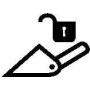 Symbole pour interrupteur à bascule HELLA 9XT740763661