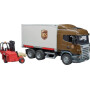Camion miniature UPS avec chariot élévateur BRUDER U03581